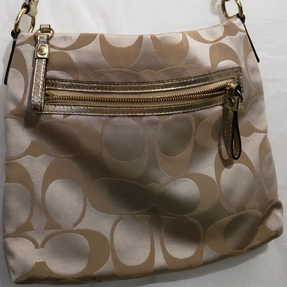 Coach Signature Applique File Bag - Picture 3 of 7
